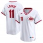 Barry Larkin Cincinnati Reds Nike Throwback Cooperstown Limited Jersey - White