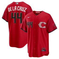 Elly De La Cruz Cincinnati Reds Nike 2026 City Connect Stadium Jersey - Red Elly De La Cruz Cincinnati Reds Nike 2026 City Connect Stadium Jersey - Red
