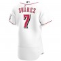 Eugenio Suarez Cincinnati Reds Nike Home Authentic Player Jersey - White