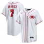 Eugenio Suarez Cincinnati Reds Nike Home Replica Player Name Jersey - White
