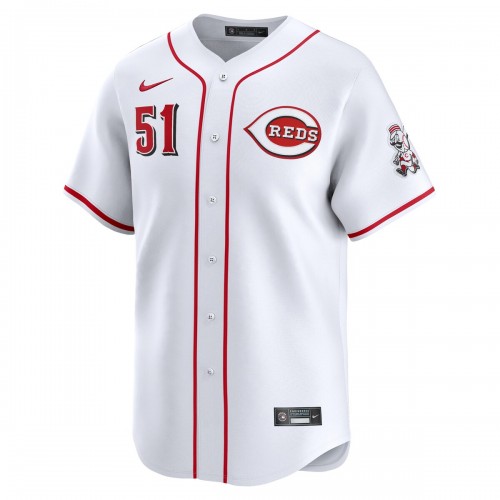 Graham Ashcraft Cincinnati Reds Nike Home Limited Player Jersey - White