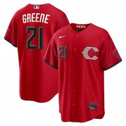 Hunter Greene Cincinnati Reds Nike 2026 City Connect Stadium Jersey - Red Hunter Greene Cincinnati Reds Nike 2026 City Connect Stadium Jersey - Red
