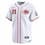 Hunter Greene Cincinnati Reds Nike Home Limited Player Jersey - White