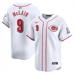 Matt McLain Cincinnati Reds Nike Home Limited Player Jersey - White Matt McLain Cincinnati Reds Nike Home Limited Player Jersey - White