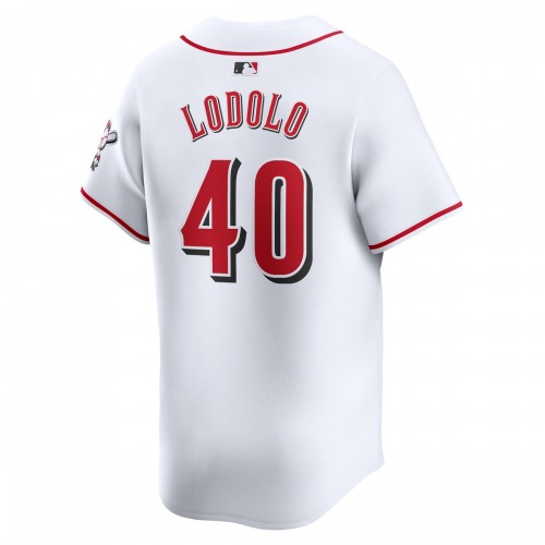 Nick Lodolo Cincinnati Reds Nike Home Limited Player Jersey - White