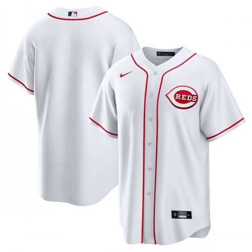 Cincinnati Reds Nike Home Blank Replica Jersey - White