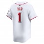 Cincinnati Reds Nike #1 Dad Home Limited Jersey - White