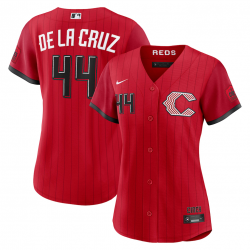 Elly De La Cruz Cincinnati Reds Nike Women's 2026 City Connect Stadium Jersey - Red Elly De La Cruz Cincinnati Reds Nike Women's 2026 City Connect Stadium Jersey - Red