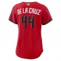 Elly De La Cruz Cincinnati Reds Nike Women's 2026 City Connect Stadium Jersey - Red