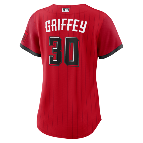 Ken Griffey Jr. Cincinnati Reds Nike Women's 2026 City Connect Stadium Jersey - Red Ken Griffey Jr. Cincinnati Reds Nike Women's 2026 City Connect Stadium Jersey - Red