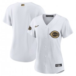 Cincinnati Reds Nike Women's 2022 MLB All-Star Game Replica Blank Jersey - White Cincinnati Reds Nike Women's 2022 MLB All-Star Game Replica Blank Jersey - White