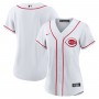 Cincinnati Reds Nike Women's Home Blank Replica Jersey - White