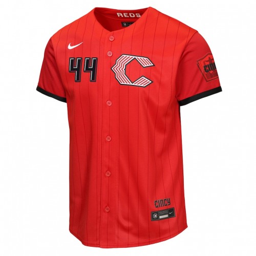 Elly De La Cruz Cincinnati Reds Nike Youth 2026 City Connect Stadium Jersey - Red Elly De La Cruz Cincinnati Reds Nike Youth 2026 City Connect Stadium Jersey - Red