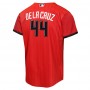 Elly De La Cruz Cincinnati Reds Nike Youth 2026 City Connect Stadium Jersey - Red Elly De La Cruz Cincinnati Reds Nike Youth 2026 City Connect Stadium Jersey - Red