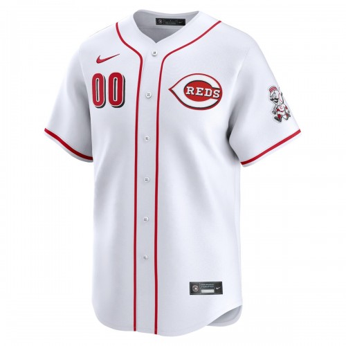 Cincinnati Reds Nike Youth Home Limited Custom Jersey - White