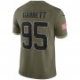 Myles Garrett Cleveland Browns Nike 2022 Salute To Service Limited Jersey - Olive