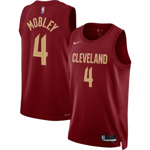 Evan Mobley Cleveland Cavaliers Nike 2022/23 Swingman Jersey Wine - Icon Edition