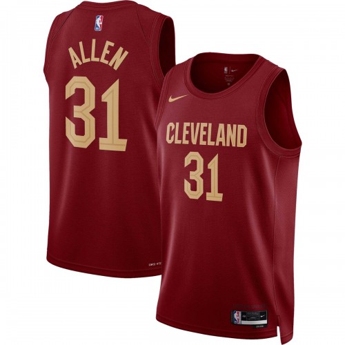 Jarrett Allen Cleveland Cavaliers Nike 2022/23 Swingman Jersey Wine - Icon Edition