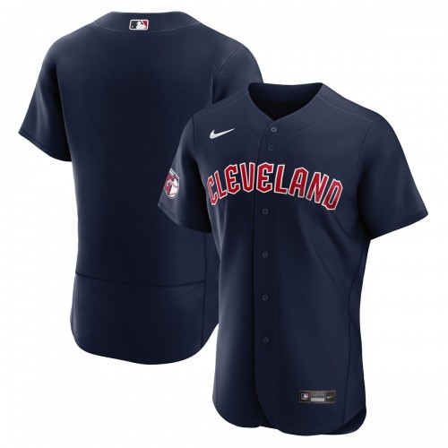 Cleveland Guardians Nike Alternate Authentic Team Jersey - Navy