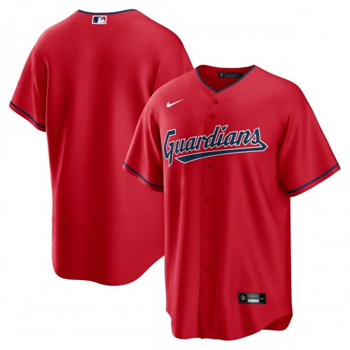 Cleveland Guardians Nike Alternate Replica Team Jersey - Red