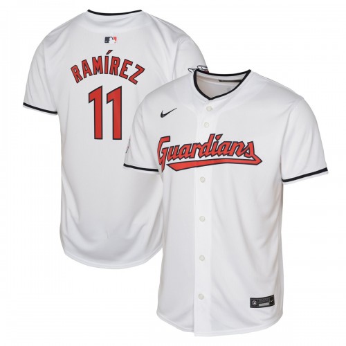 Jose Ramirez Cleveland Guardians Nike Youth Home Limited Player Jersey - White