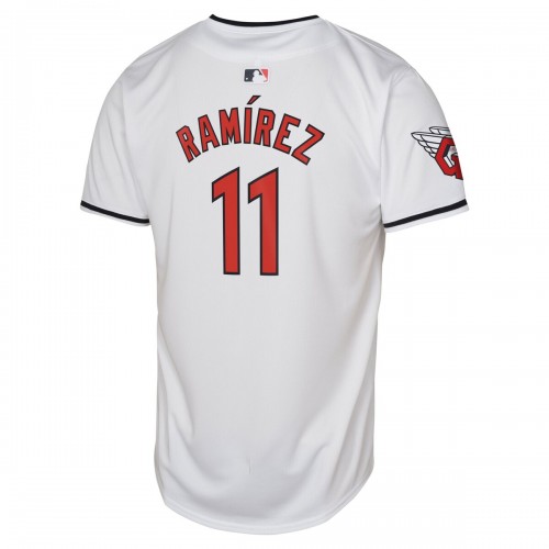 Jose Ramirez Cleveland Guardians Nike Youth Home Limited Player Jersey - White