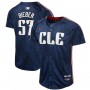 Shane Bieber Cleveland Guardians Nike Youth 2024 City Connect Limited Jersey - Navy