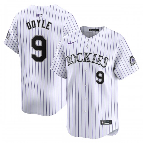 Brenton Doyle Colorado Rockies Nike Home Limited Player Jersey - White