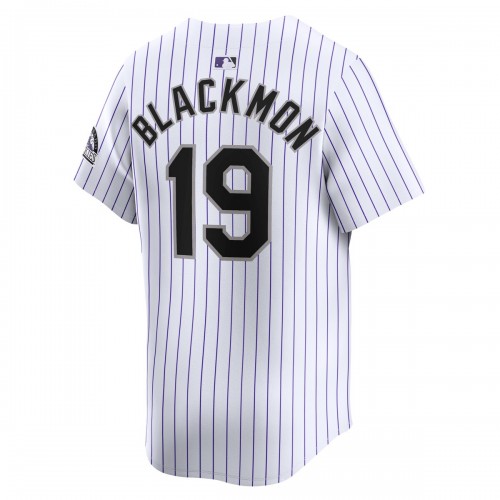 Charlie Blackmon Colorado Rockies Nike Home Limited Player Jersey - White