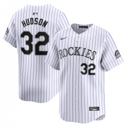 Dakota Hudson Colorado Rockies Nike Home Limited Player Jersey - White Dakota Hudson Colorado Rockies Nike Home Limited Player Jersey - White