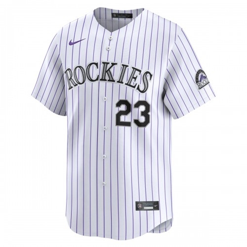 Kris Bryant Colorado Rockies Nike Home Limited Player Jersey - White