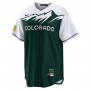 Kris Bryant Colorado Rockies Nike City Connect Replica Player Jersey - White/Forest Green