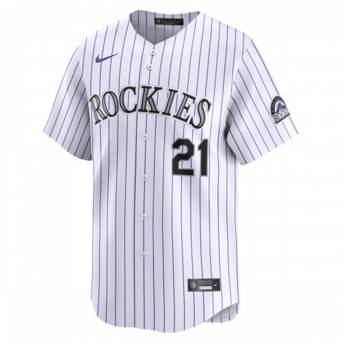 Kyle Freeland Colorado Rockies Nike Home Limited Player Jersey - White