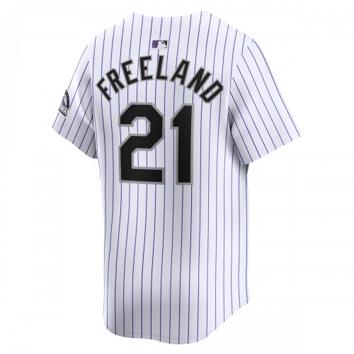 Kyle Freeland Colorado Rockies Nike Home Limited Player Jersey - White