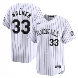 Larry Walker Colorado Rockies Nike Home Limited Player Jersey - White Larry Walker Colorado Rockies Nike Home Limited Player Jersey - White