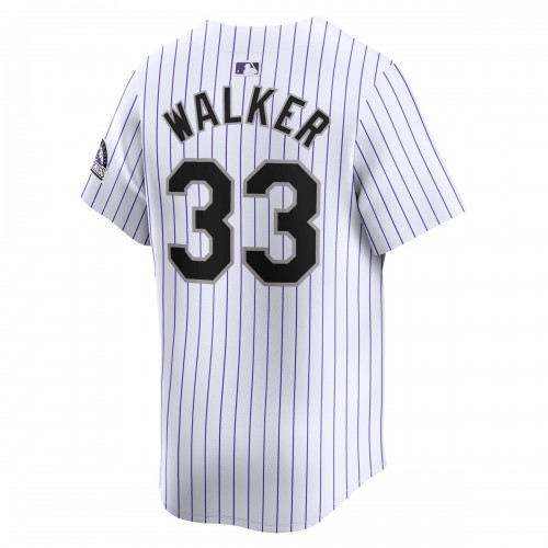 Larry Walker Colorado Rockies Nike Home Limited Player Jersey - White