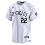 Nolan Jones Colorado Rockies Nike Home Limited Player Jersey - White