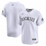 Colorado Rockies Nike Home Limited Jersey - White