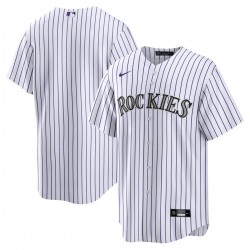 Colorado Rockies Nike Home Replica Team Jersey - White Colorado Rockies Nike Home Replica Team Jersey - White