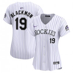 Charlie Blackmon Colorado Rockies Nike Women's Home Limited Player Jersey - White Charlie Blackmon Colorado Rockies Nike Women's Home Limited Player Jersey - White