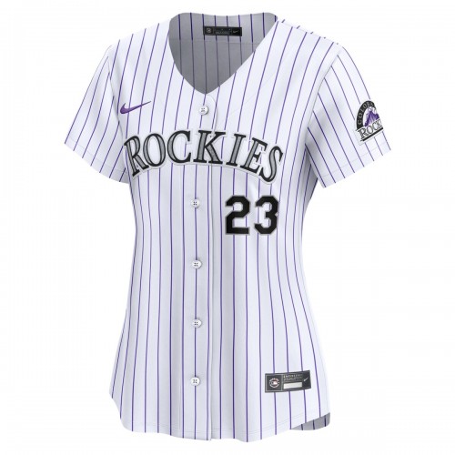 Kris Bryant Colorado Rockies Nike Women's Home Limited Player Jersey - White