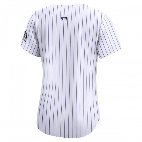 Colorado Rockies Nike Women's Home Limited Jersey - White