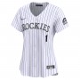 Colorado Rockies Nike Women's #1 Mom Home Limited Jersey - White