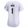 Colorado Rockies Nike Women's #1 Mom Home Limited Jersey - White