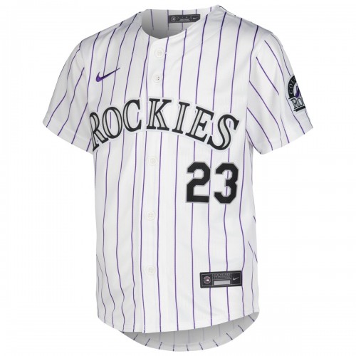 Kris Bryant Colorado Rockies Nike Youth Home Limited Player Jersey - White