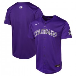 Colorado Rockies Nike Youth Alternate Limited Jersey - Purple Colorado Rockies Nike Youth Alternate Limited Jersey - Purple