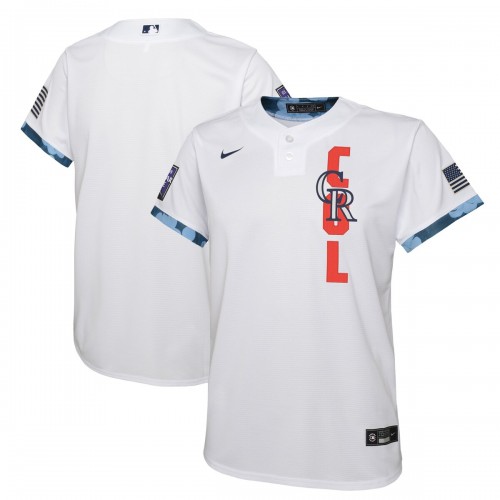 Colorado Rockies Nike Youth 2021 MLB All-Star Game Jersey - White
