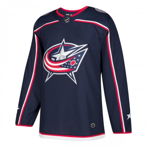 Columbus Blue Jackets adidas Home Authentic Blank Jersey - Navy