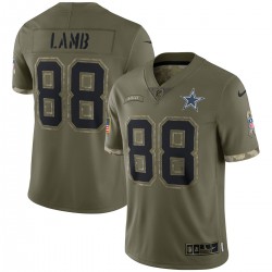 CeeDee Lamb Dallas Cowboys Nike 2022 Salute To Service Limited Jersey - Olive CeeDee Lamb Dallas Cowboys Nike 2022 Salute To Service Limited Jersey - Olive