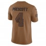Dak Prescott Dallas Cowboys Nike 2023 Salute To Service Limited Jersey - Brown
